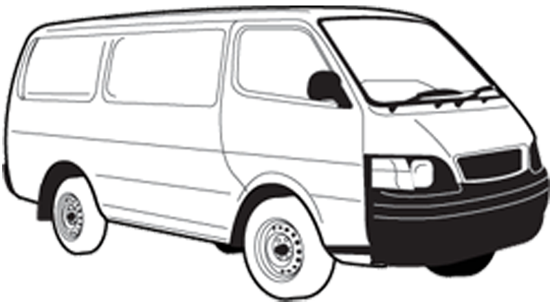 Đấu giá xe ô tô hiệu Toyota Hiace 2005